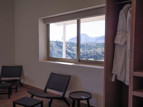 Adobe House at High Frontier | View from room. High Frontier