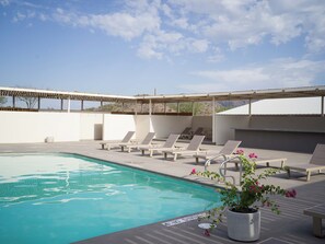 Outdoor pool - High Frontier (Fort Davis)