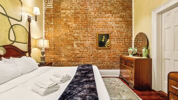 2 bedrooms, iron/ironing board, travel crib, WiFi