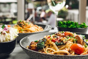 Breakfast, lunch, dinner served; British cuisine  - Village Hotel Reading  (Reading)