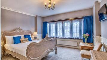 Deluxe Double Room | Premium bedding, iron/ironing board, free WiFi, bed sheets