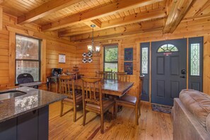 Dining - Cozy 3BD Cabin w/ Hot Tub + Pool Access! Near TOWN (Gatlinburg)