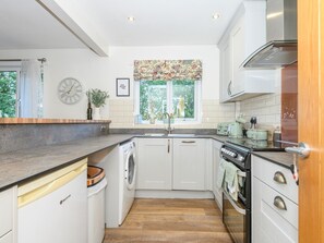 Microwave, oven, dishwasher, toaster