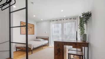 1 bedroom, WiFi, bed sheets, wheelchair access