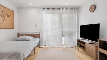 1 bedroom, WiFi, bed sheets, wheelchair access