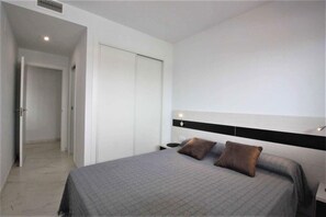 1 dormitorio, Internet, ropa de cama