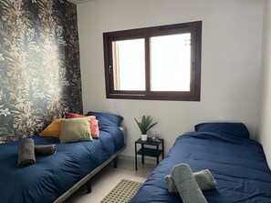 2 dormitorios, Internet, ropa de cama