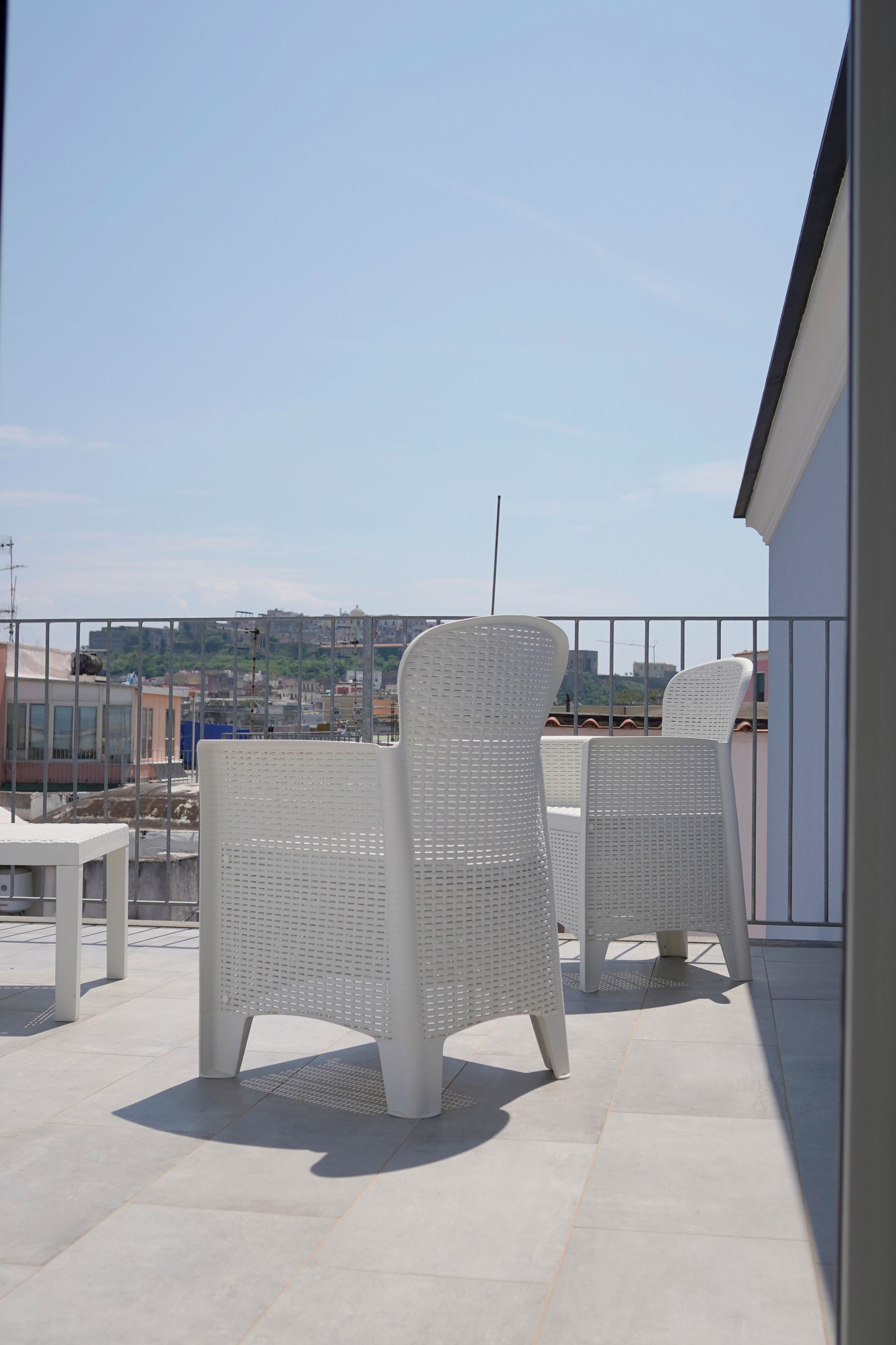 Deluxe tweepersoonskamer, balkon | Terras