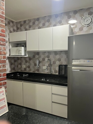 Apartment Praia Grande Sea Side - Boqueirão