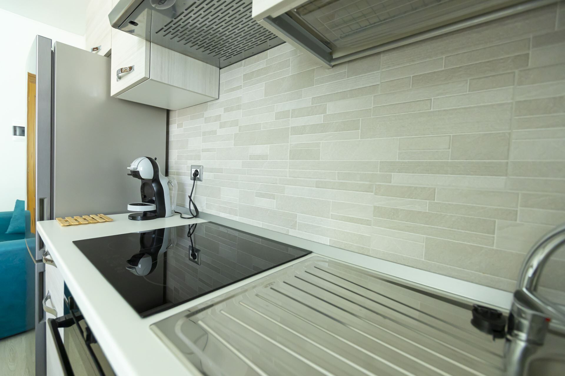 Refrigerador, horno y periquera 