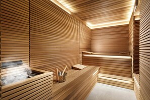 Sauna - 1-Bedroom Luxury Apartment 'The Traveler' at Palazzo Portinari Salviati (Unknown)