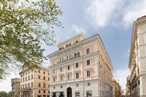 Fassade der Unterkunft