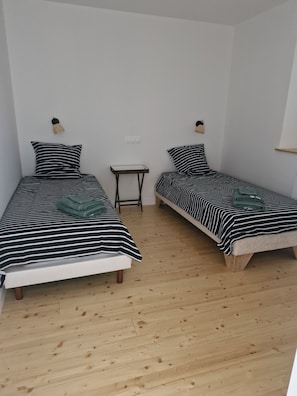 3 bedrooms, WiFi, bed sheets
