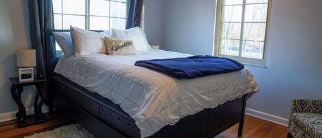 2 soveværelser, strygejern/strygebræt, Wi-Fi, sengetøj