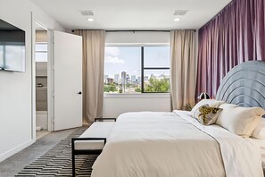 6 slaapkamers, een bureau, een strijkplank/strijkijzer, gratis wifi