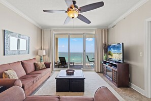 Smart TV, DVD player, books