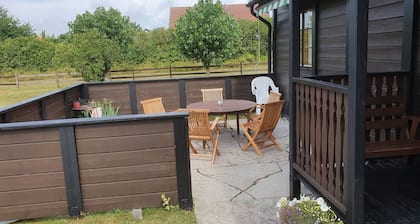 Villa w Open Fireplace and big Plot 5 min From the sea