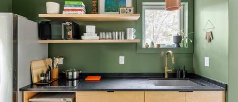 Microwave, oven, stovetop