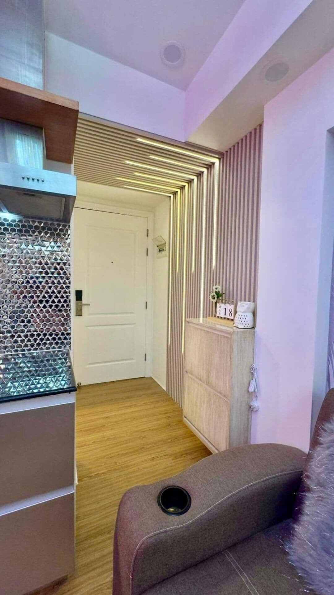 公寓, 1 间卧室, 无障碍, 阳台 | 客厅