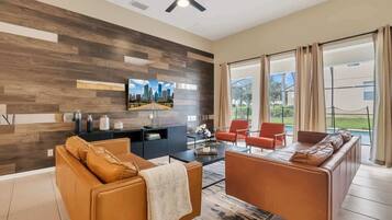 House, Multiple Beds, Pool Access, Pool View (2621AB WH new) | Living area | 42-inch flat-screen TV with digital channels