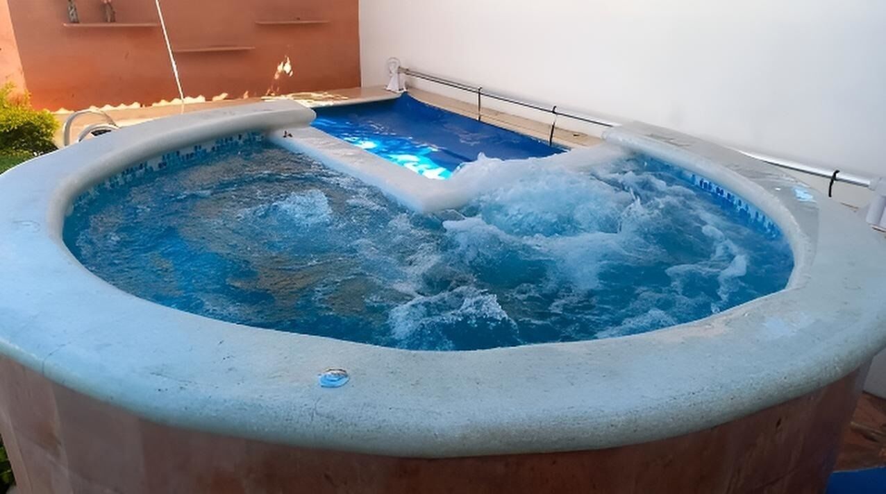 Alberca al aire libre 