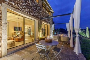 Outdoor dining - Molleres, Villa 5StarsHome Mallorca (Llubi)