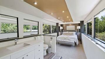 Romantische Villa, Parkblick | Bettwäsche aus ägyptischer Baumwolle, hochwertige Bettwaren