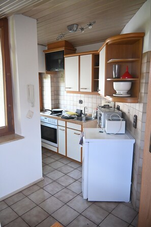 Microwave, oven, stovetop