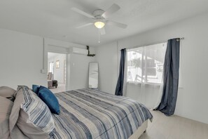 2 عدّة غرف نوم ومكواة/لوح كي وواي فاي وملاءات أسرّة