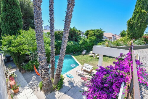 Villa Belvédère - Piscine parking 3 chambres