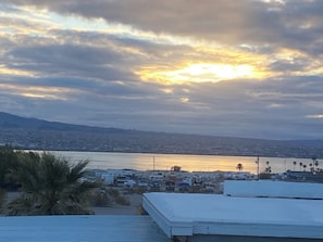 Vue depuis l’hébergement