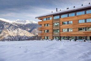 Exterior - Wifi, ski-in/ski-out & foot of the slopes, sauna, hammam, balcony, tv, ski locker, 62m², Vercorin (Vercorin)