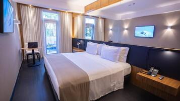 Luksus-studiosuite - udsigt til have | Værelsesfacilitet