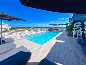 Take a refreshing dip in the inviting shared pool—ideal for sunny days.