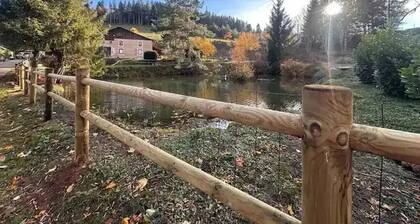 Gîte Charme et Détente à Gerbépal- Lake View, Sauna, Spa and Private Terrace