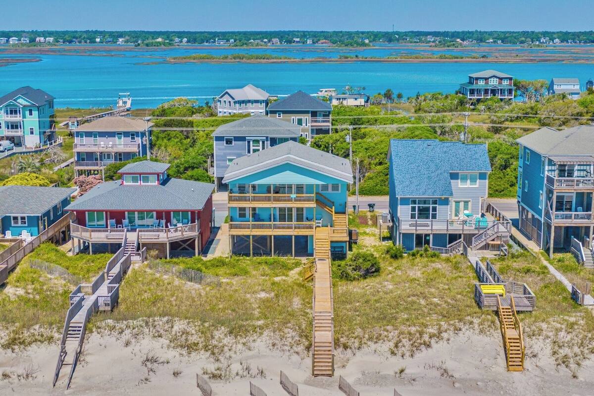 Fassade der Unterkunft