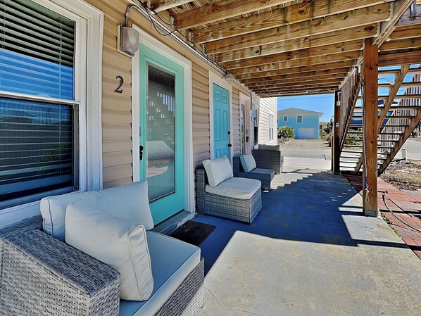 Studio (2 Bedrooms) | Front of property - Sea Glass Suites by Topsail Realty (Holly Ridge)