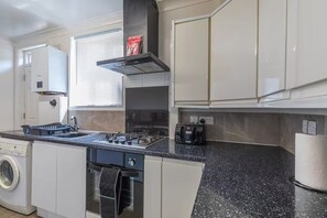 Microwave, oven, stovetop