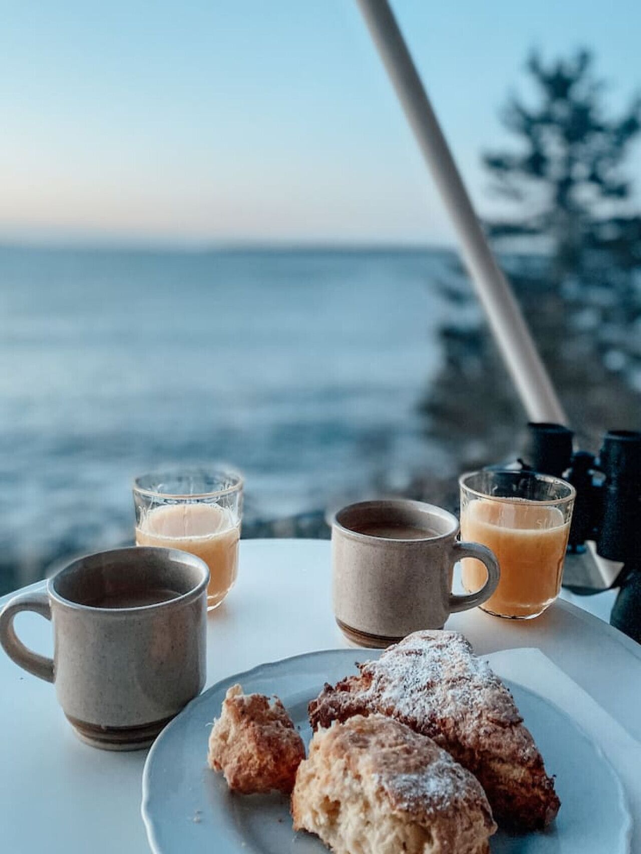 Opções para refeição ao ar livre