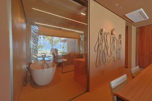 Kamar Double Deluks, pemandangan samudra (Cabana Mar) | Pemandangan pantai/laut