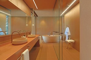 Deluxe Double Room, Ocean View (Cabana Mar) | Beach/ocean view - Origem Patacho Design Hotel (Porto de Pedras)