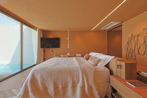 Deluxe Double Room, Ocean View (Cabana Mar) | Beach/ocean view