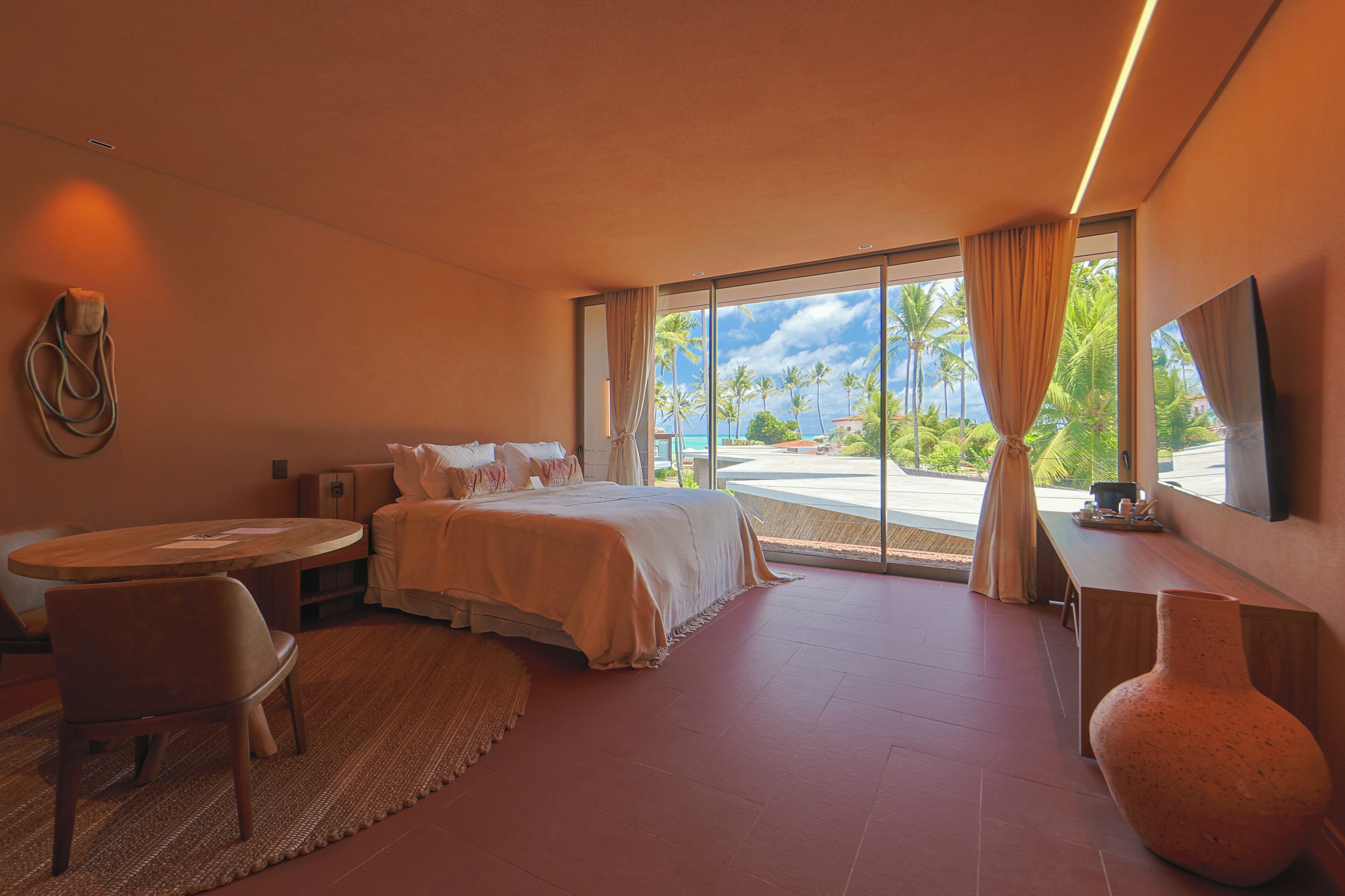 Suite, Partial Sea View | Egyptian cotton sheets, premium bedding, pillowtop beds, minibar
