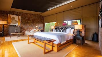 Deluxe Tent, 1 Double Bed, Non Smoking | Premium bedding, memory-foam beds, minibar, in-room safe