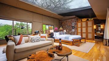 Tienda Deluxe, 1 cama doble, no fumadores | Ropa de cama de alta calidad, colchones viscoelásticos, minibar