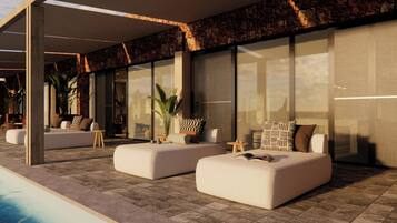 Villa, 2 habitaciones, no fumadores | Piscina | Una piscina al aire libre