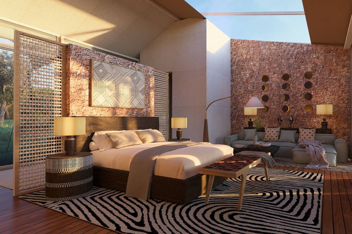 Premium Tent, 2 Bedrooms | Premium bedding, memory foam beds, minibar, in-room safe