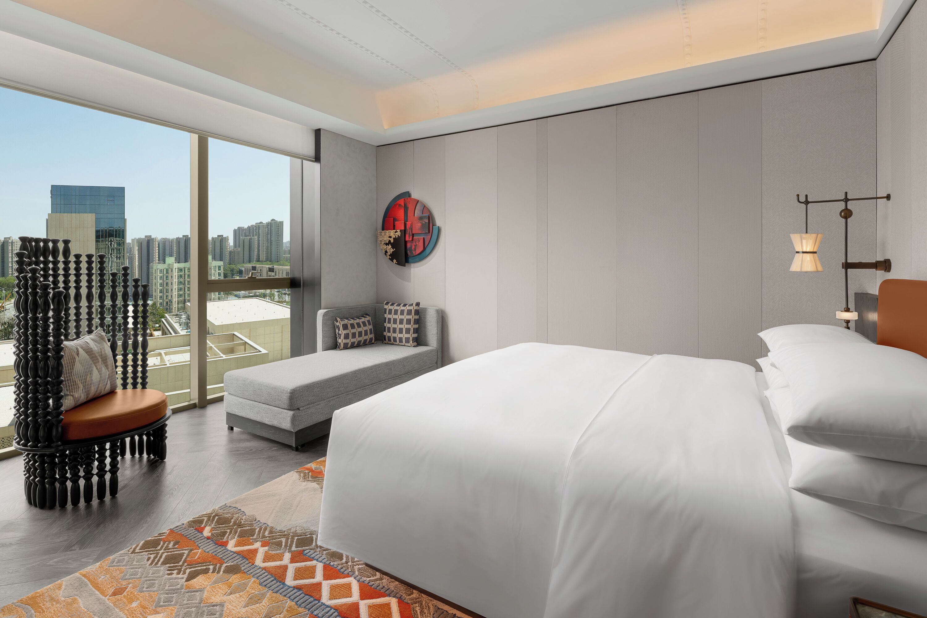 Daunenbettdecken, Minibar, Zimmersafe, Verdunkelungsvorhänge