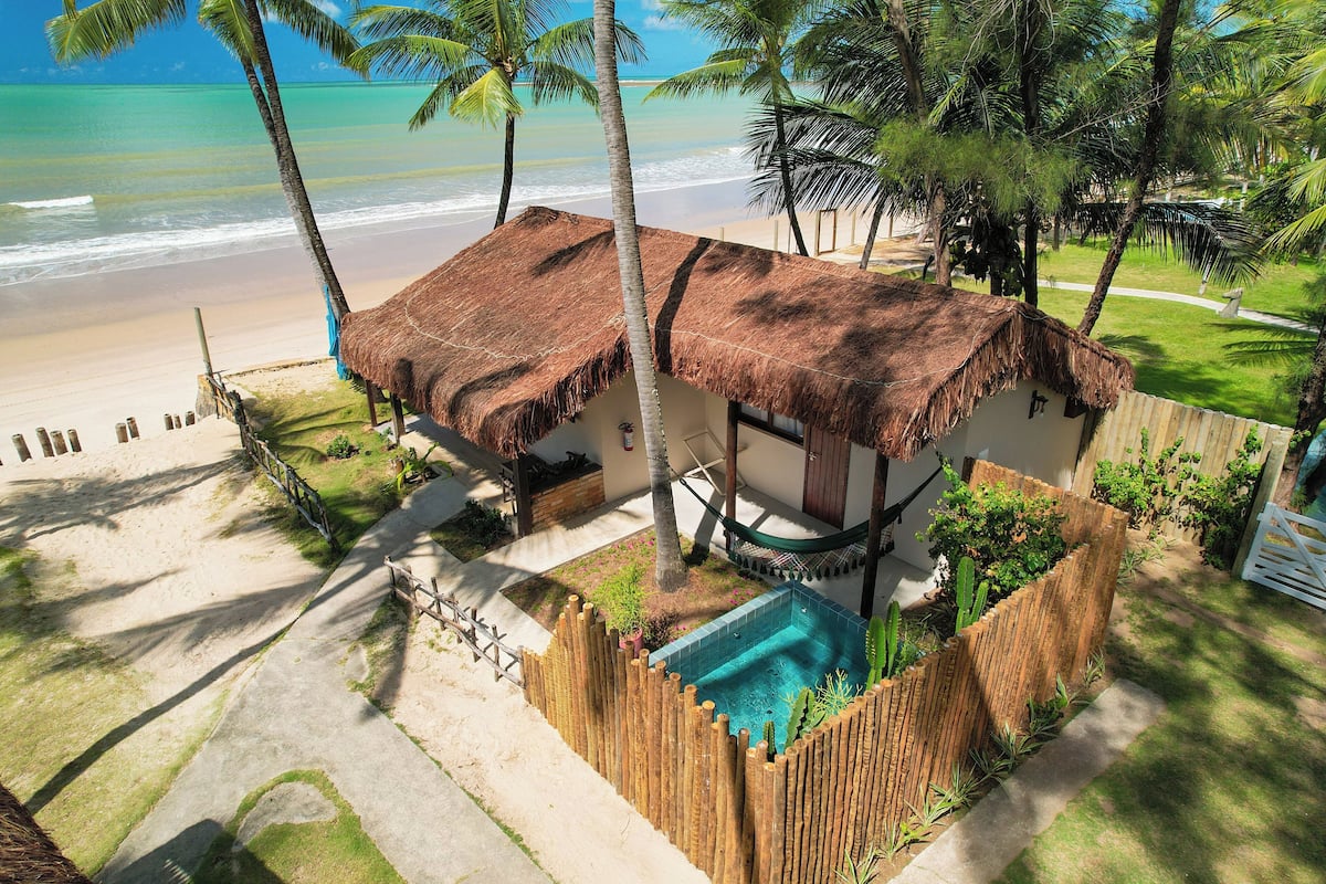 Sea Cabin with Private Pool | 露台/庭院