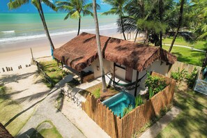 Sea Cabin with Private Pool | Terrace/patio - Pousada Xalés de Maracaípe (Ipojuca)